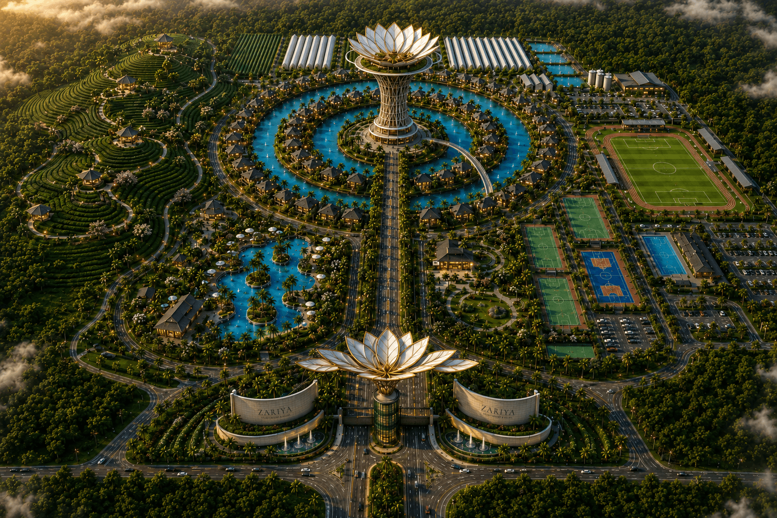 Zariya masterplan