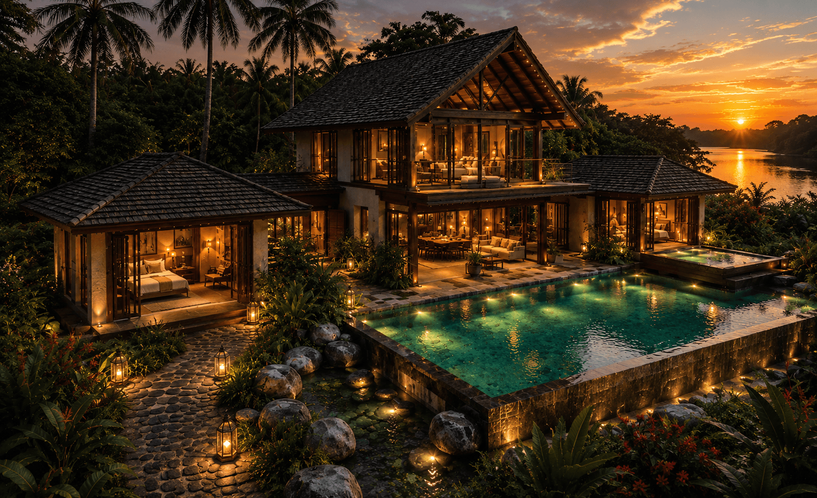 A Zariya lagoon villa